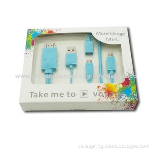 Micro USB to HDMI adapter, connect mobile phone to HDTV